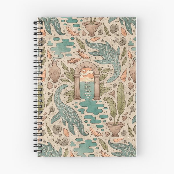 Item preview, Paradise Panthalassa | Natural History Ocean Fantasy Art designed and sold by OMEGAFAUNA.