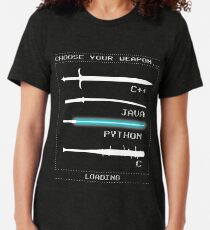 Camiseta de tejido mixto Programador