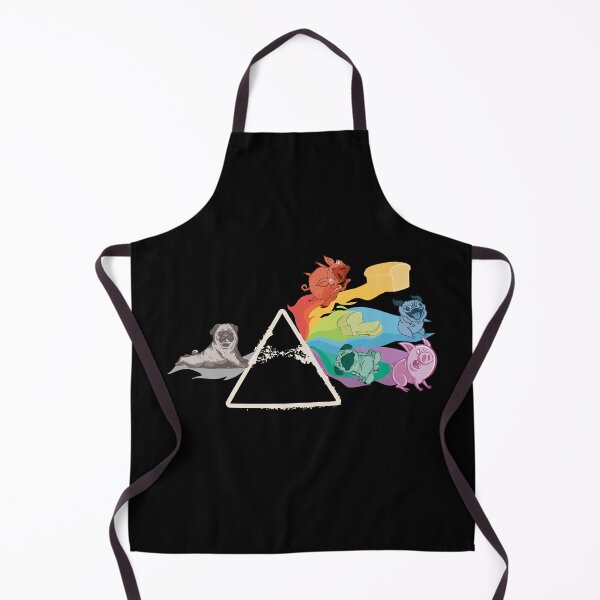 Item preview, Funny Pug, Dog Pig Loaf of Bread, Cute Pug Dog Rainbow Prism Pug Loaf Spectrum Parody designed and sold by Ransyn Art.