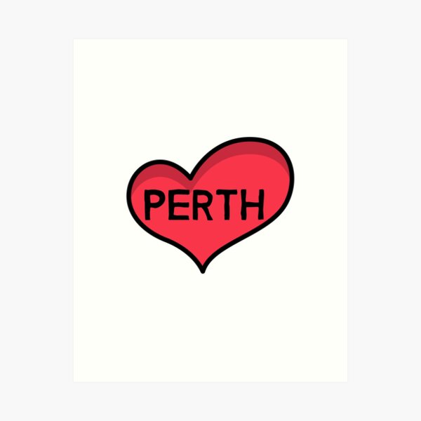 Item preview, Perth, Australia, australian cities, aussie designed and sold by SuperiorPrints.