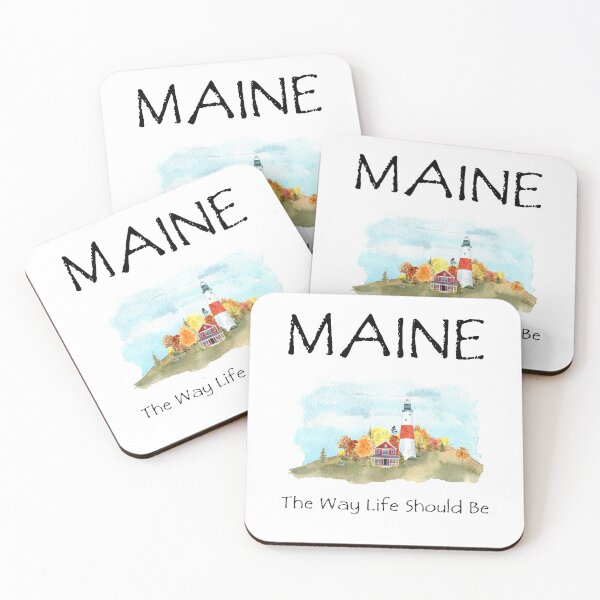 Item preview, Maine Autumn Coast designed and sold by JosephTHooper.