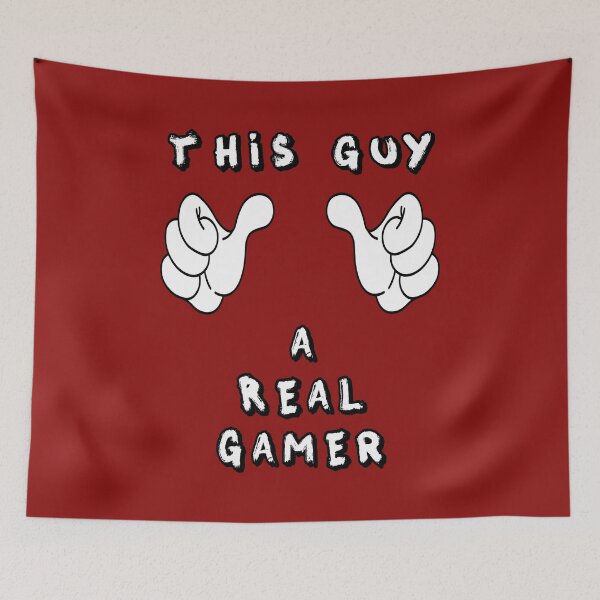 Item preview, This Guy A Real Gamer Funny Guys designed and sold by aventi24.
