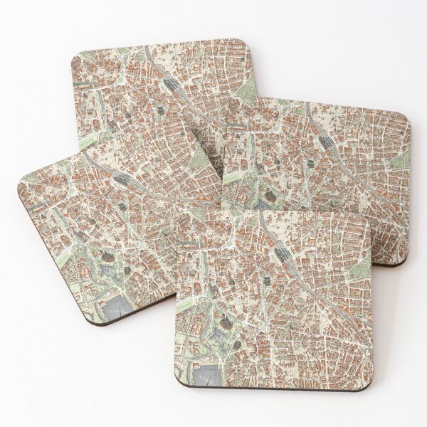 Item preview, 1955 Vintage Map of Hannover, Germany designed and sold by Gin  Neko.