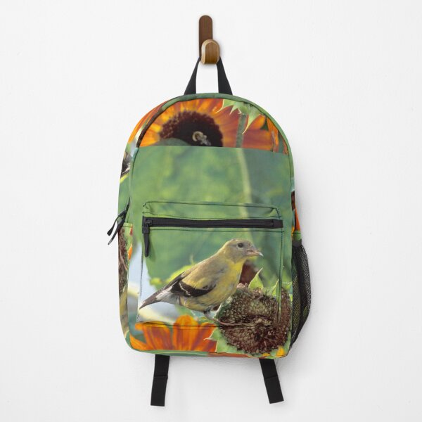 Item preview, Gold Finch on a Sunflower designed and sold by Bill Spengler's Photographic Thoughts.