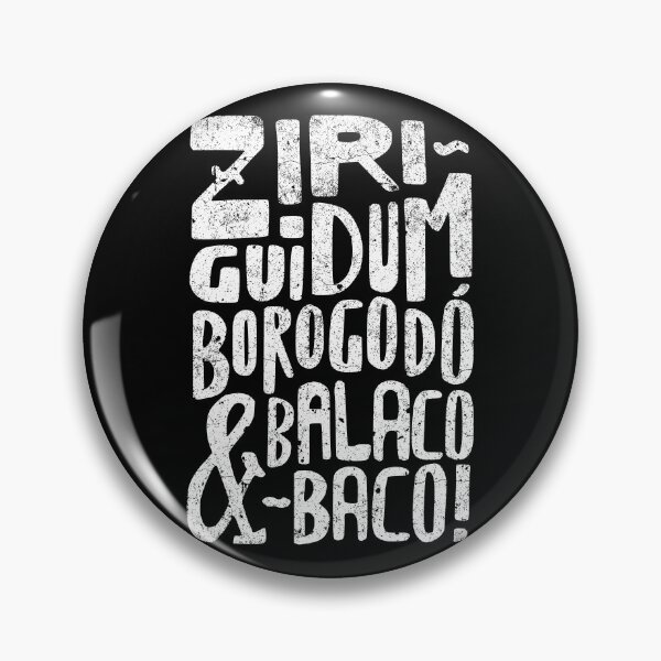 Item preview, Ziriguidum, Borogodó, Balacobaco!! (white) designed and sold by Groenendijk.