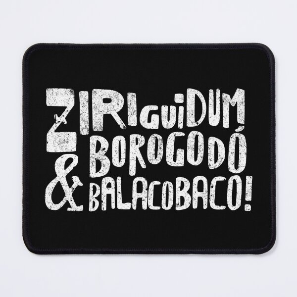 Item preview, Ziriguidum, Borogodó, Balacobaco!! (white) designed and sold by Groenendijk.