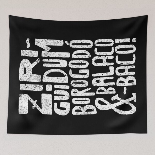 Item preview, Ziriguidum, Borogodó, Balacobaco!! (white) designed and sold by Groenendijk.