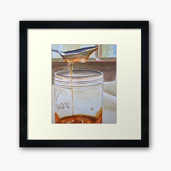 Local Honey Framed Art Print
