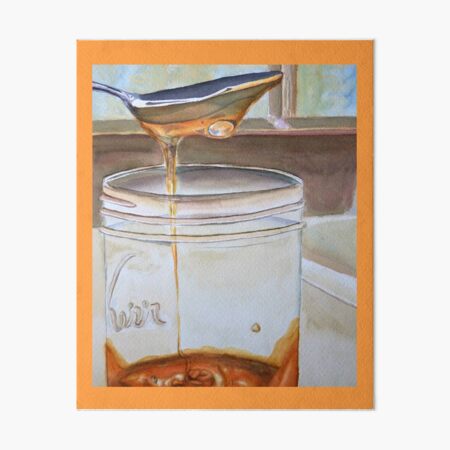 Local Honey Art Board Print