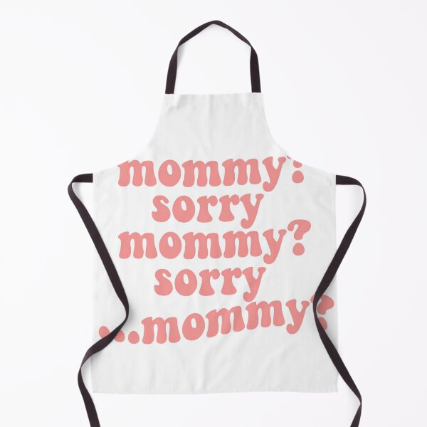 Keep Calm Mom is Cooking White Apron for Sale by quoteology