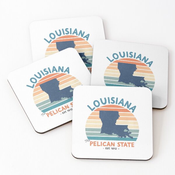 Item preview, The State of Louisiana /Louisiana – The Pelican State designed and sold by Q3Designs.