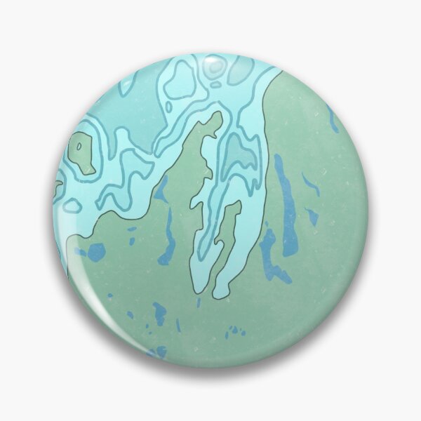 Item preview, Northern Michigan Vintage Map designed and sold by The Water Nerd.