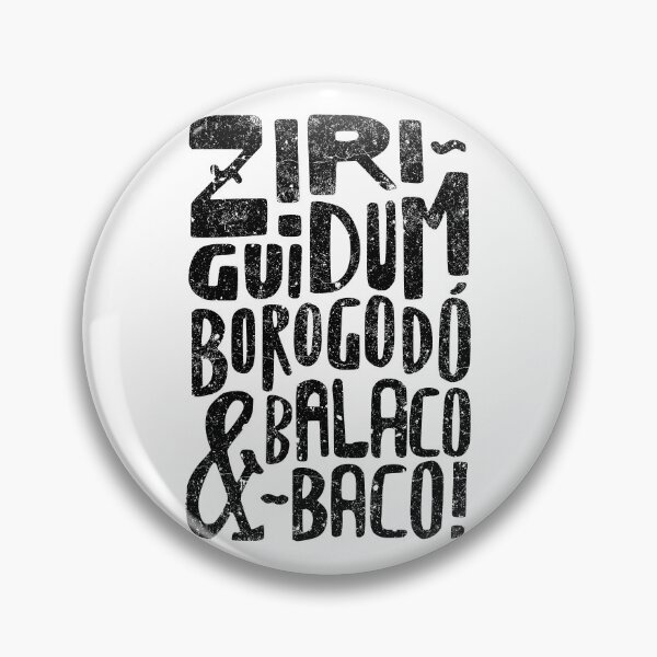 Item preview, Ziriguidum, Borogodó, Balacobaco!! (black) designed and sold by Groenendijk.