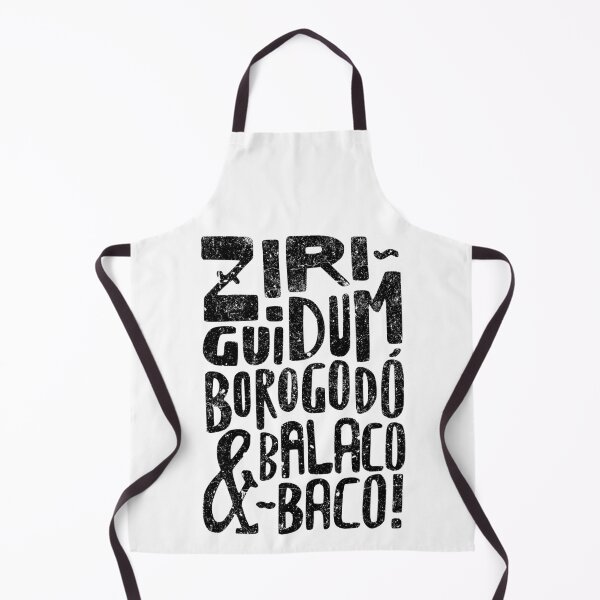 Item preview, Ziriguidum, Borogodó, Balacobaco!! (black) designed and sold by Groenendijk.