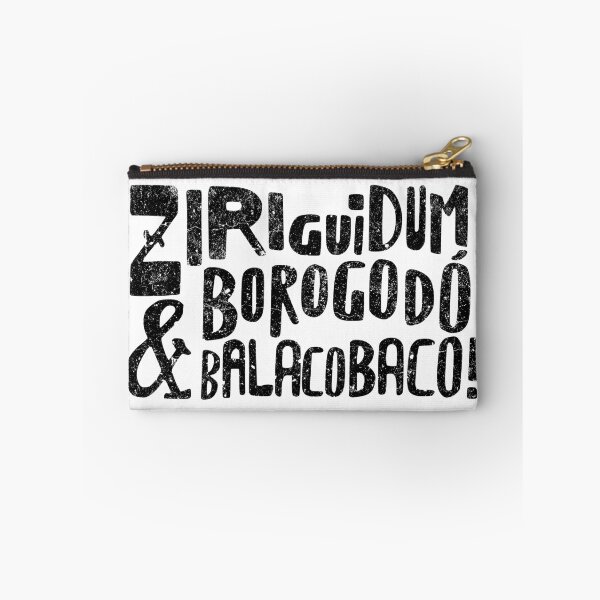 Item preview, Ziriguidum, Borogodó, Balacobaco!! (black) designed and sold by Groenendijk.