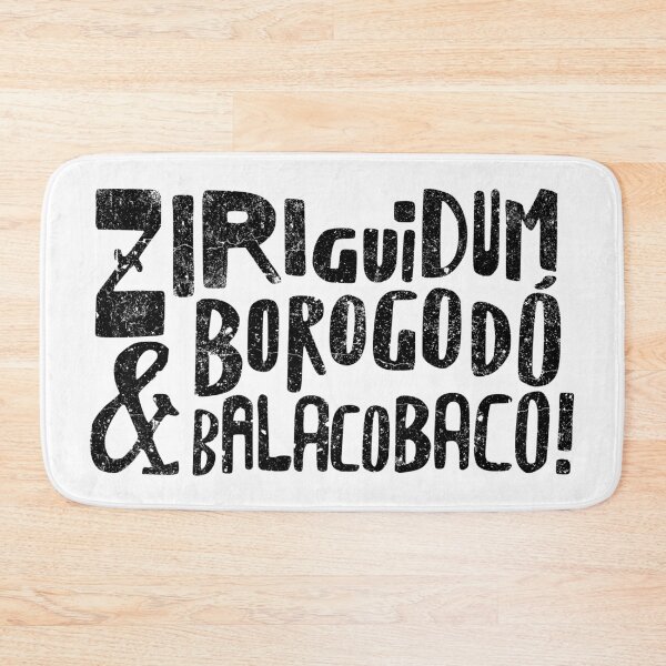 Item preview, Ziriguidum, Borogodó, Balacobaco!! (black) designed and sold by Groenendijk.