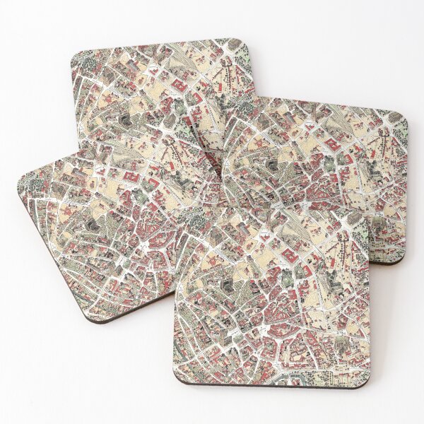Item preview, 1948 Vintage Map of Braunschweig, Germany designed and sold by Gin  Neko.