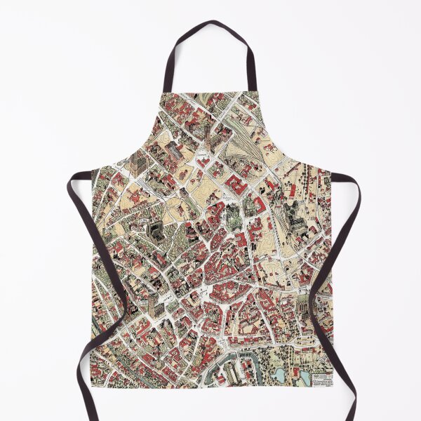 Item preview, 1948 Vintage Map of Braunschweig, Germany designed and sold by Gin Neko.