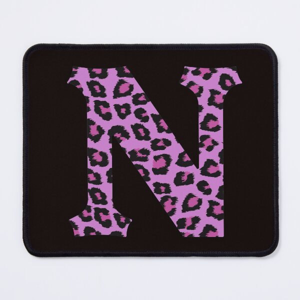Item preview, Purple Letter N Leopard Cheetah Monogram Initial designed and sold by SqueakyRicardo.