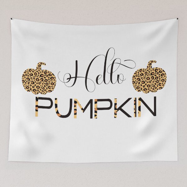 Item preview, Cheetah hello fall pumpkins leopard - Fall  designed and sold by Designs Of all kinds.