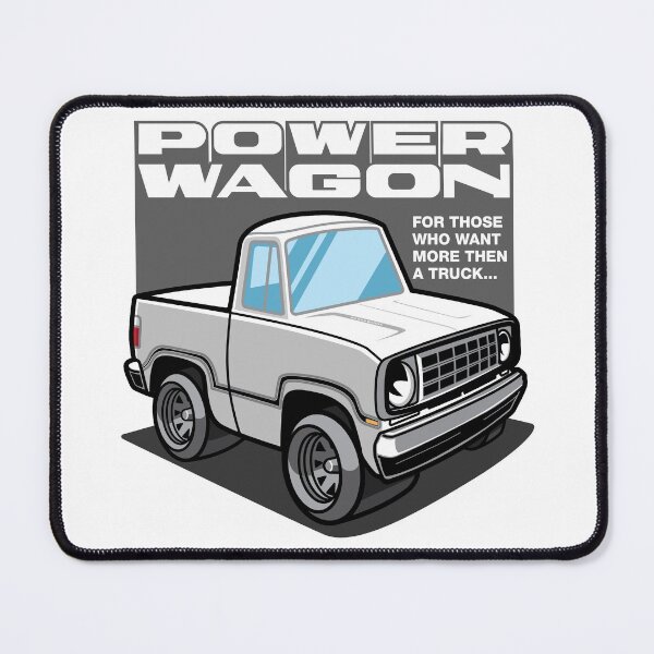 Item preview, White - Power Wagon designed and sold by Justin Ellis.