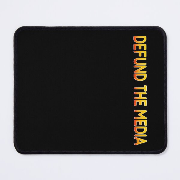 Item preview, Defund The Media Vertical Text Art designed and sold by JG0024.