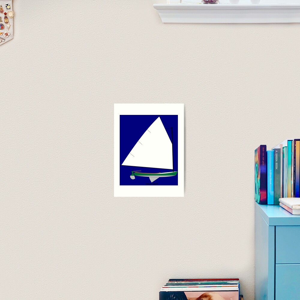 "Cotuit Skiff" Art Print for Sale by CHBB Redbubble