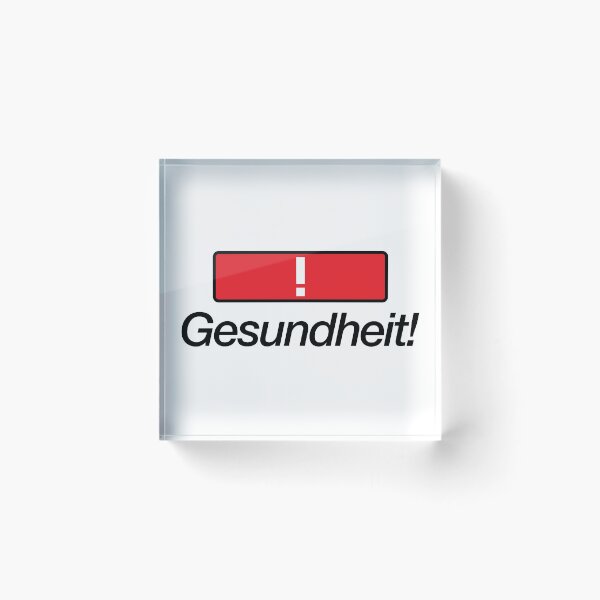 Item preview, Gesundheit! designed and sold by poorsh-design.