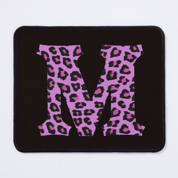 Item preview, Purple Letter M Leopard Cheetah Monogram Initial designed and sold by SqueakyRicardo.