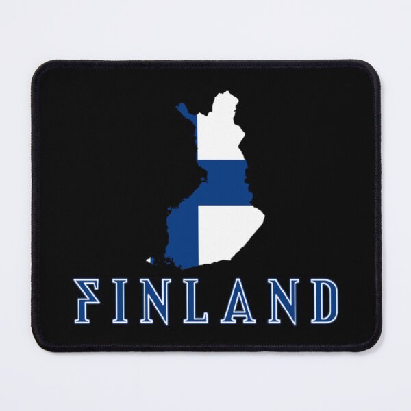 Item preview, Finnish Flag Of Finland Country Outline designed and sold by JG0024.