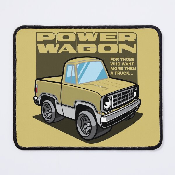 Item preview, Light Gold - Power Wagon (White Base) designed and sold by Justin Ellis.