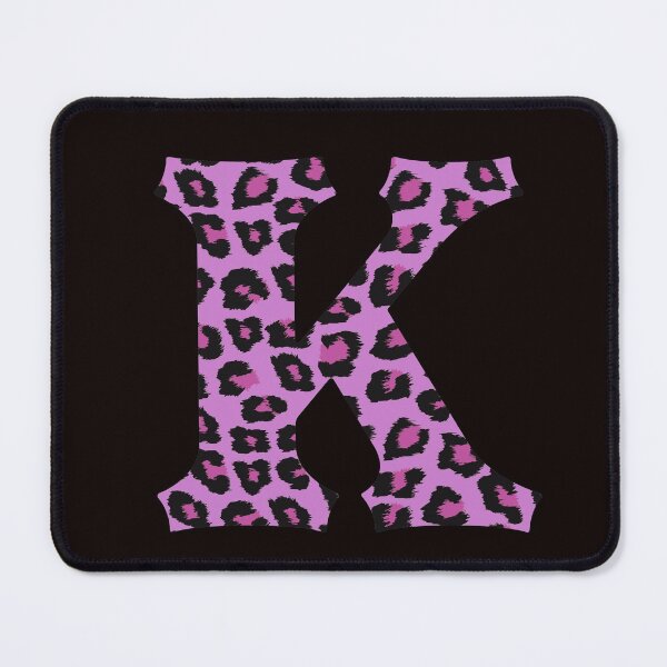 Item preview, Purple Letter K Leopard Cheetah Monogram Initial designed and sold by SqueakyRicardo.