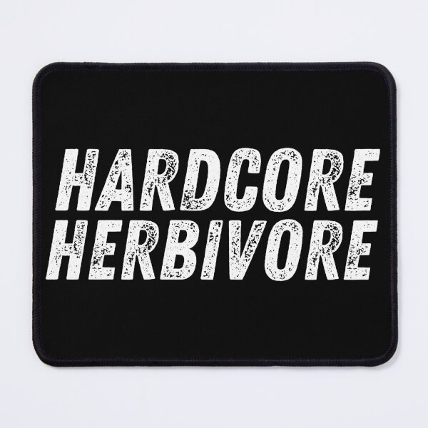 Item preview, Hardcore Herbivore Vintage Vegan Style designed and sold by nanogarbanzo.