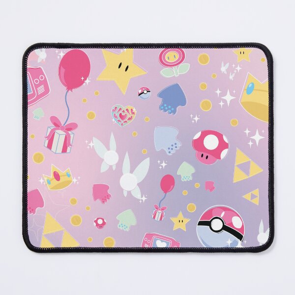 Pastel Video Games Mouse Pad