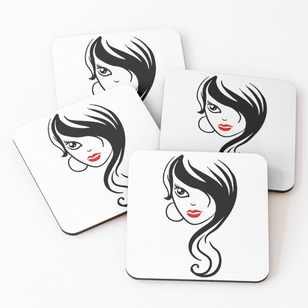 Item preview, Lady with red lips  designed and sold by DuchessPier.