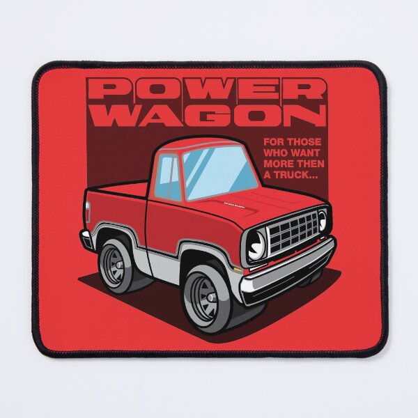Item preview, Bright Truck Red - Power Wagon (White Base) designed and sold by Justin Ellis.