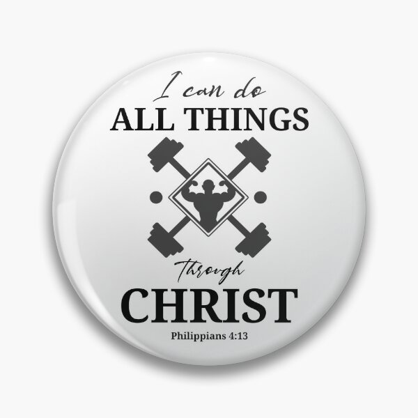 Artikelvorschau, Philipper 4:13 entworfen und verkauft von CleansingFireDesigns.