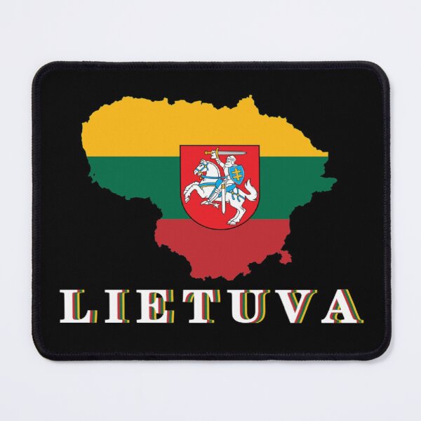 Item preview, Lithuania Lietuva Country Flag Outline Design designed and sold by JG0024.