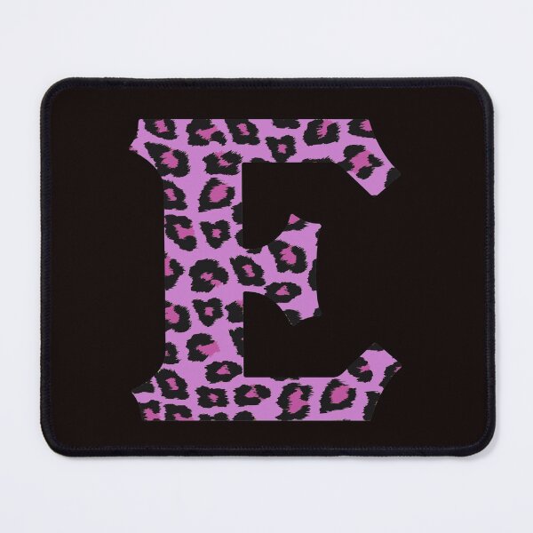Item preview, Purple Letter E Leopard Cheetah Monogram Initial designed and sold by SqueakyRicardo.
