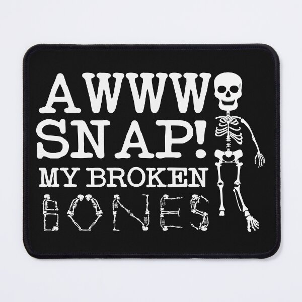 Item preview, Aw Snap my broken bones, halloween design 2021, halloween gift ideas, gift for boyfriend, spooky gift for son and your husband   designed and sold by seifouBVB.