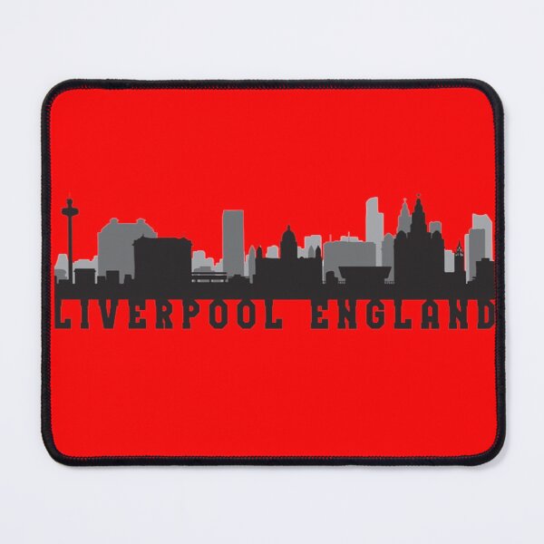 Item preview, Liverpool England Downtown Skyline designed and sold by JG0024.