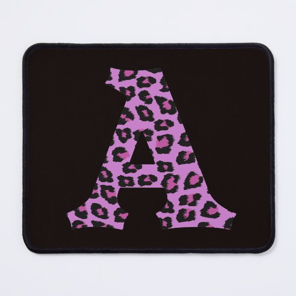 Item preview, Purple Letter A Leopard Cheetah Monogram Initial designed and sold by SqueakyRicardo.