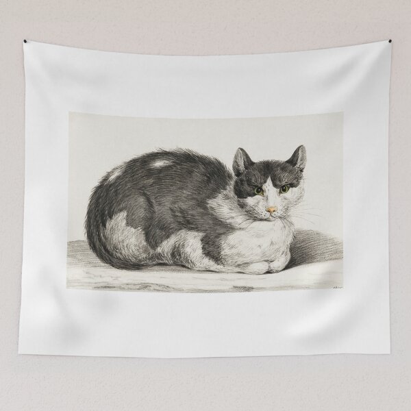 Item preview, Reclining Cat designed and sold by ArT25MUVE.