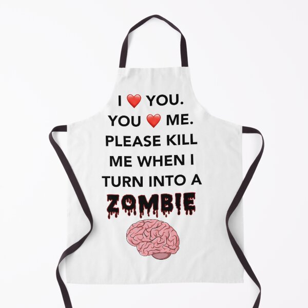Item preview, Kill me when I turn into a zombie designed and sold by Raven Fisher.