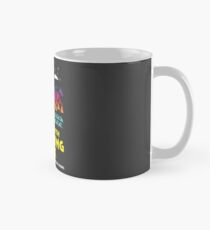 Stand mit stehendem Rock Shirt Tasse (Standard)