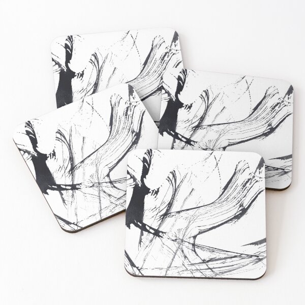 Item preview, ink explorations (157) - abstract black india ink painting designed and sold by expl-rations.