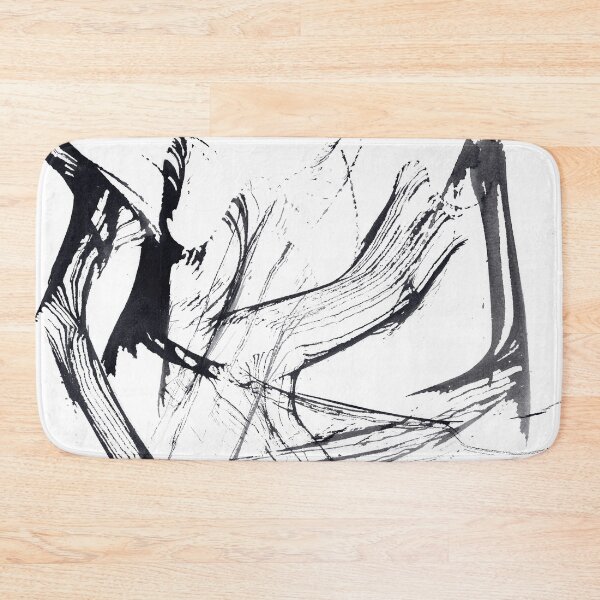 Item preview, ink explorations (157) - abstract black india ink painting designed and sold by expl-rations.