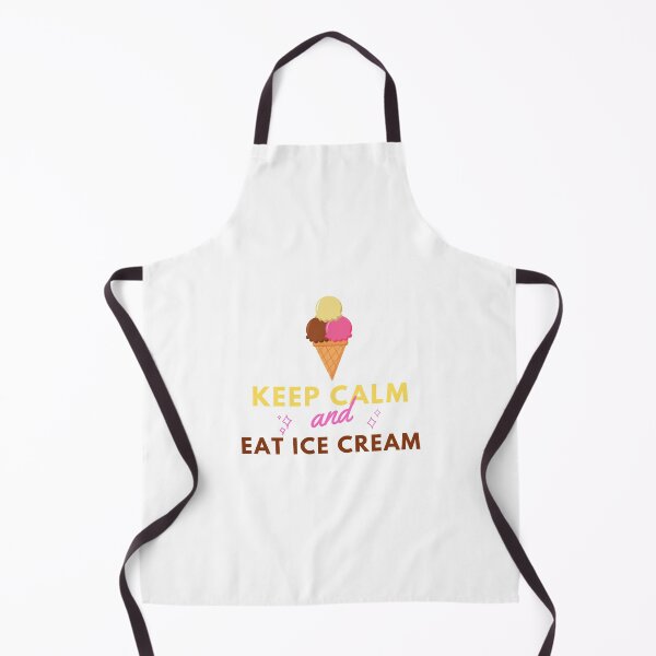 Item preview, Keep Calm And Eat Ice Cream designed and sold by oufa.