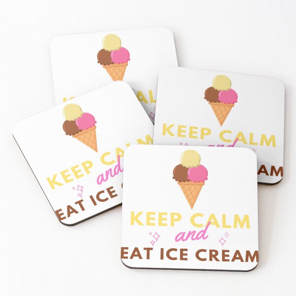 Item preview, Keep Calm And Eat Ice Cream designed and sold by oufa.