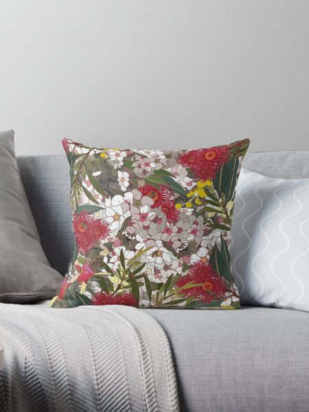 Item preview, Australian Natives floral design  designed and sold by Charlotte Weaver.